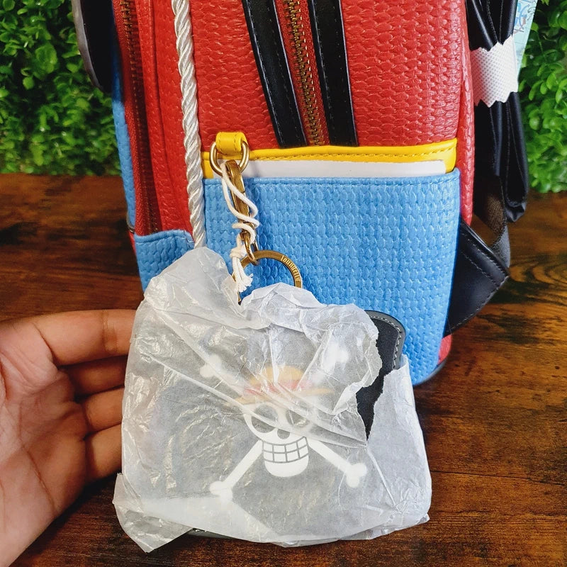 Straw hat Luffy mini backpack with coin bag nycc - LOUNGEFLY