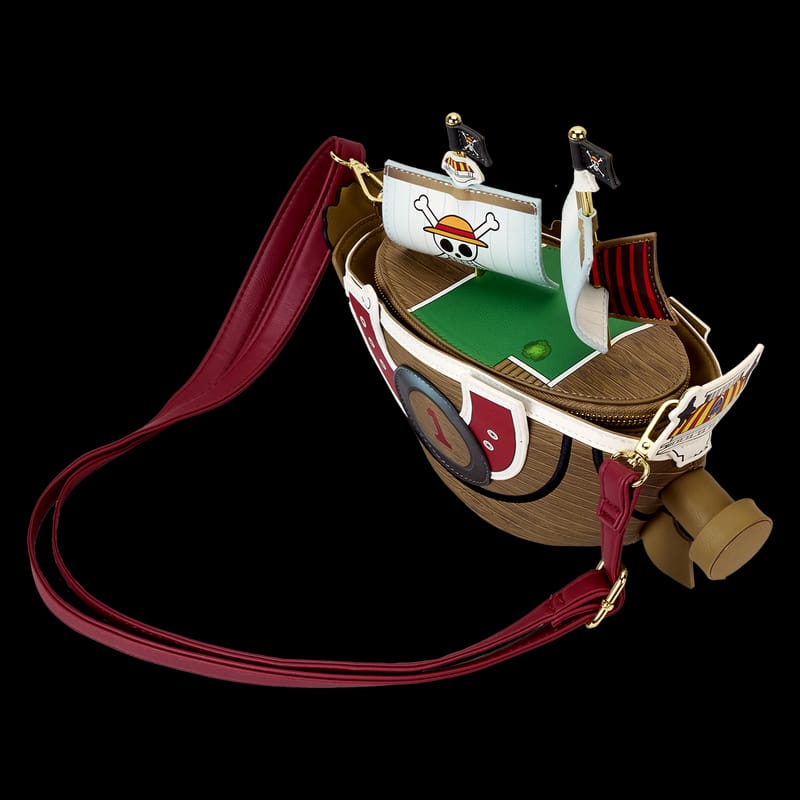 Thousand Sunny Ship Figural Crossbody Bag - ONE PIECE - LOUNGEFLY