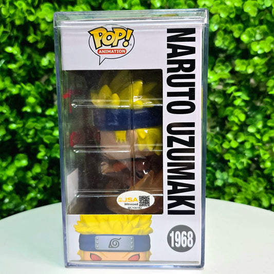 Naruto Uzumaki - 9500pcs - Signed By Maile Flanagan - JSA CERTIFIED - NARUTO