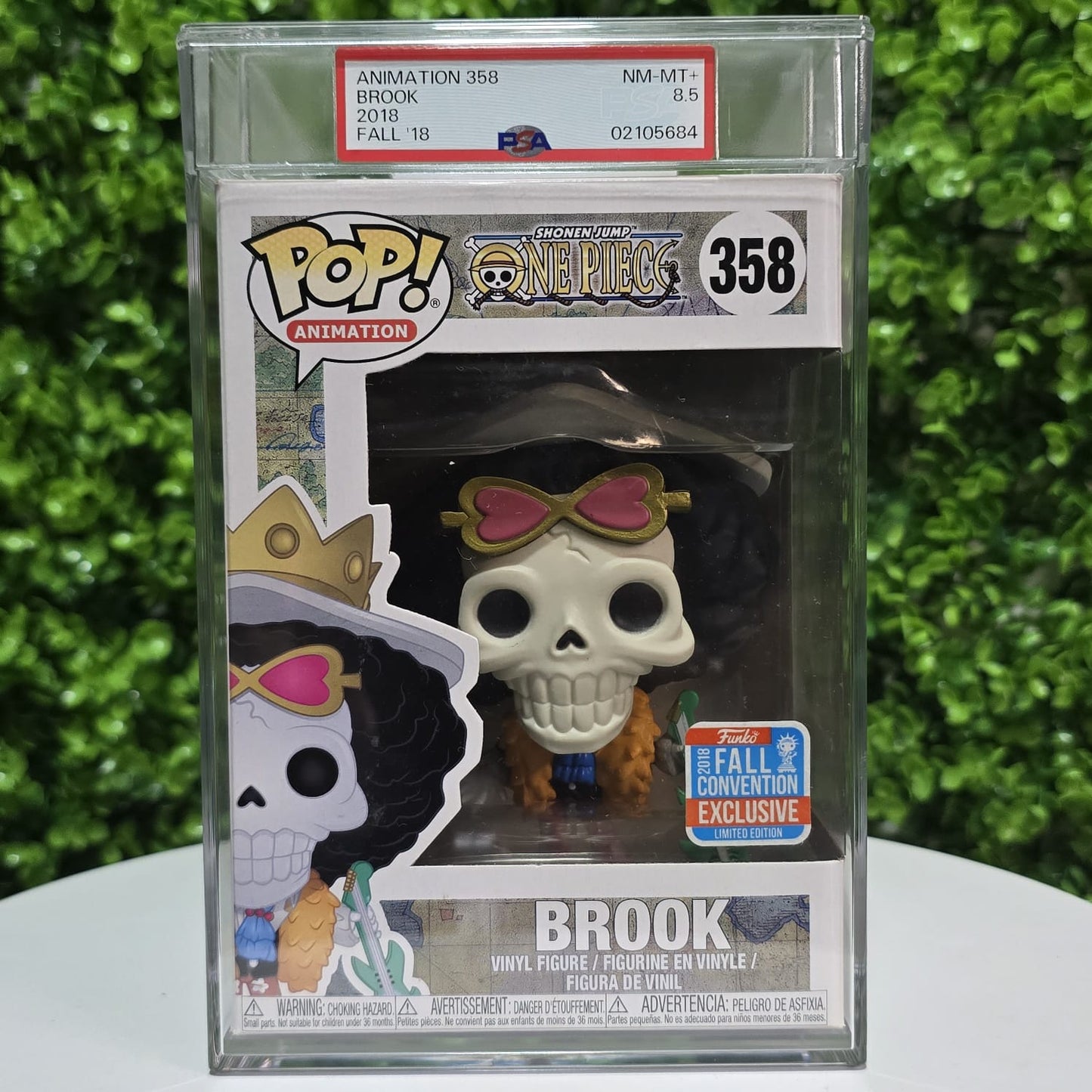 Brook #358 (w/barcode) - NYCC SHARED - PSA 8.5 - ONE PIECE