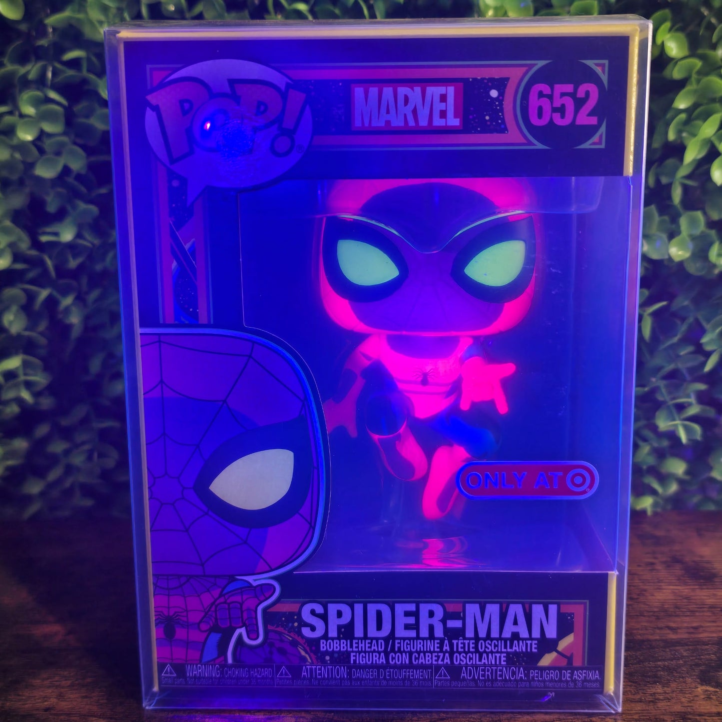 Spider-man (BLACKLIGHT) - Target Only at exc. - MARVEL
