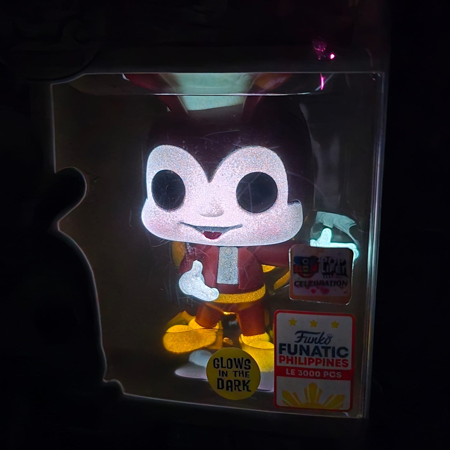 Jollibee (GLOW) - Funatic Philippines LE 3000pcs - ToyCon JOLLIBEE