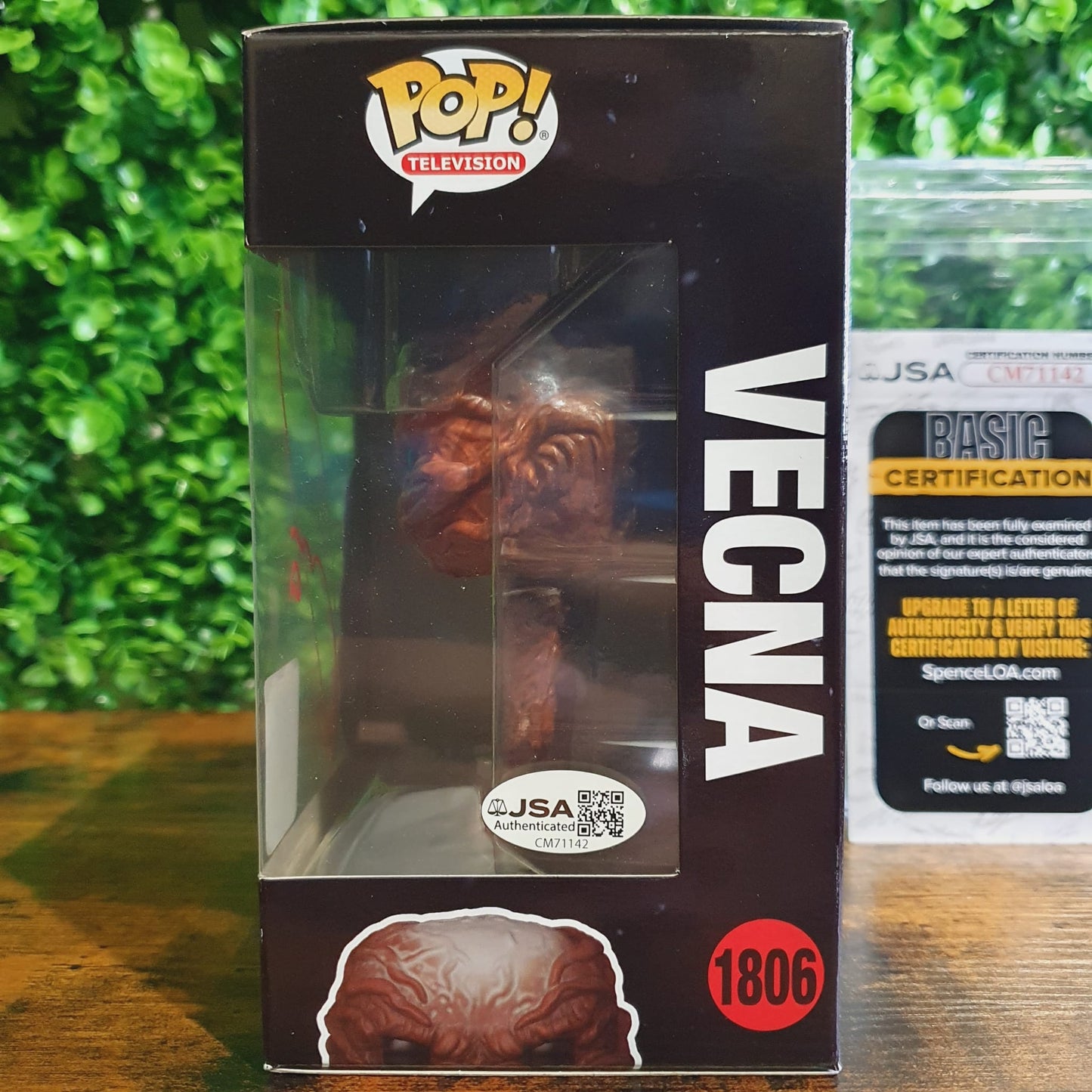 Vecna - SIGNED BY Jamie Campbell Bower - LE 55pcs - STRANGER THINGS