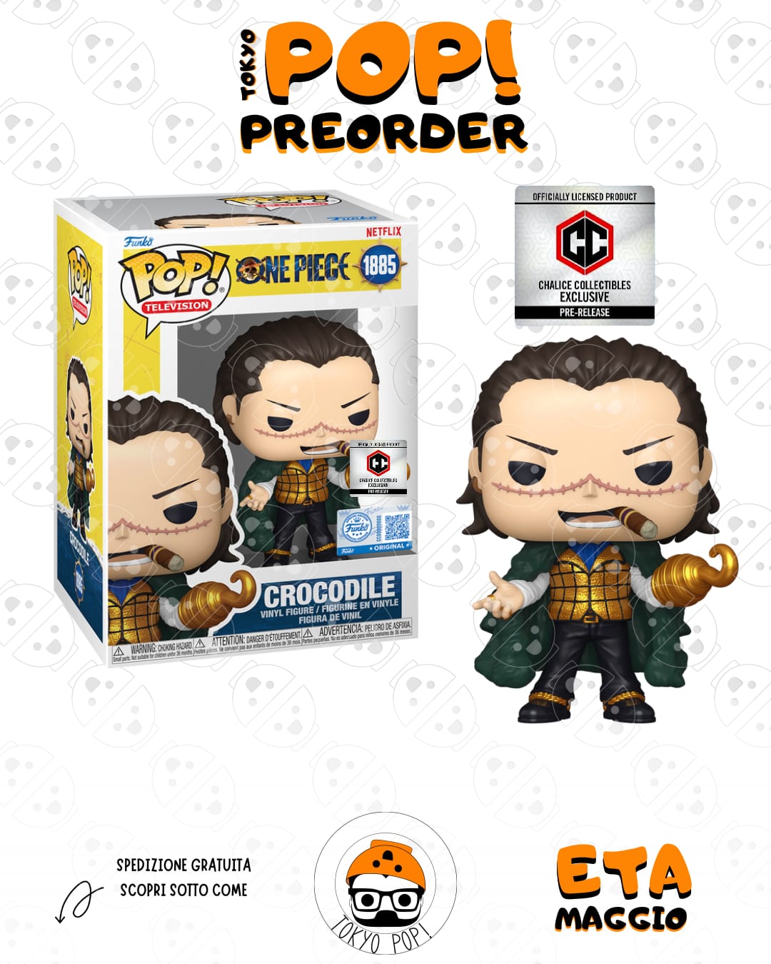 Crocodile - CHALICE PR (PRE-RELEASE) exc. - ONE PIECE