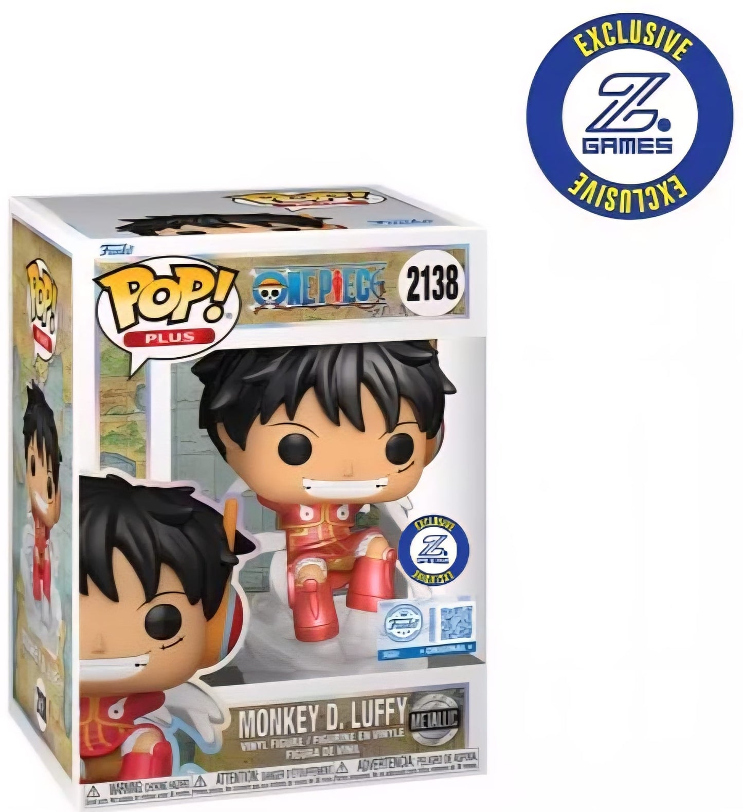Monkey D. Luffy #2138 - ZGAMES Exc. - ONE PIECE