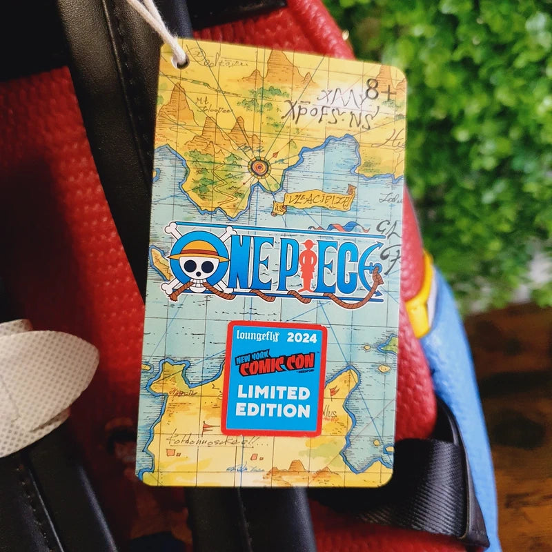 Straw hat Luffy mini backpack with coin bag nycc - LOUNGEFLY