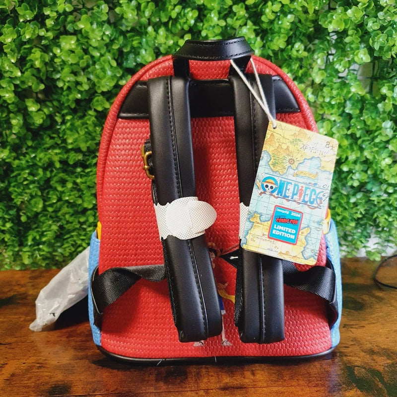 Straw hat Luffy mini backpack with coin bag nycc - LOUNGEFLY