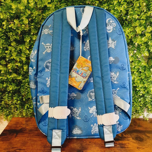 One Piece All-Over Print Full-Size Backpack - LOUNGEFLY