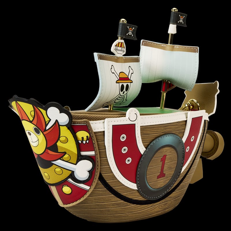 Thousand Sunny Ship Figural Crossbody Bag - ONE PIECE - LOUNGEFLY