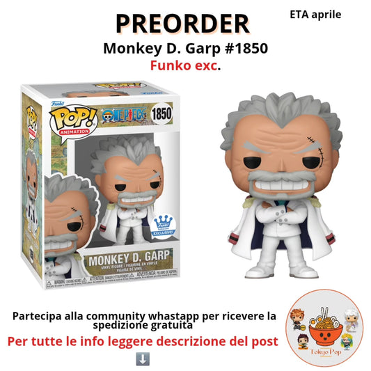 Monkey D. Garp #1850 - Funko Ex