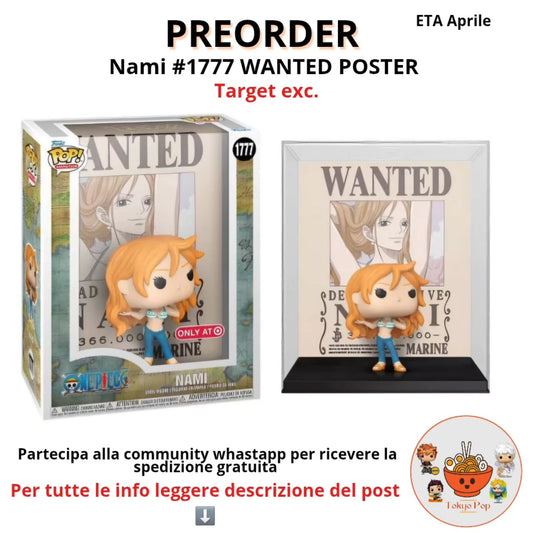 Nami #1777 Wanted poster - Only at Target Exc