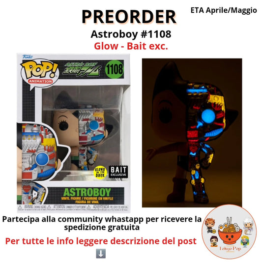 Astroboy #1108 - GLOW - BAIT Exc