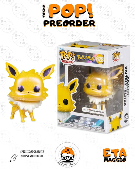 Jolteon #628 - Pokemon center exclusive (Pearlescent)