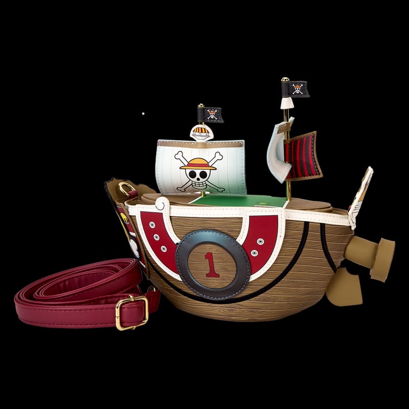 Thousand Sunny Ship Figural Crossbody Bag - ONE PIECE - LOUNGEFLY