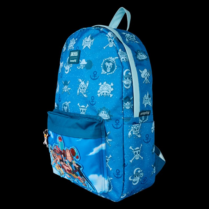 One Piece All-Over Print Full-Size Backpack - ONE PIECE - LOUNGEFLY