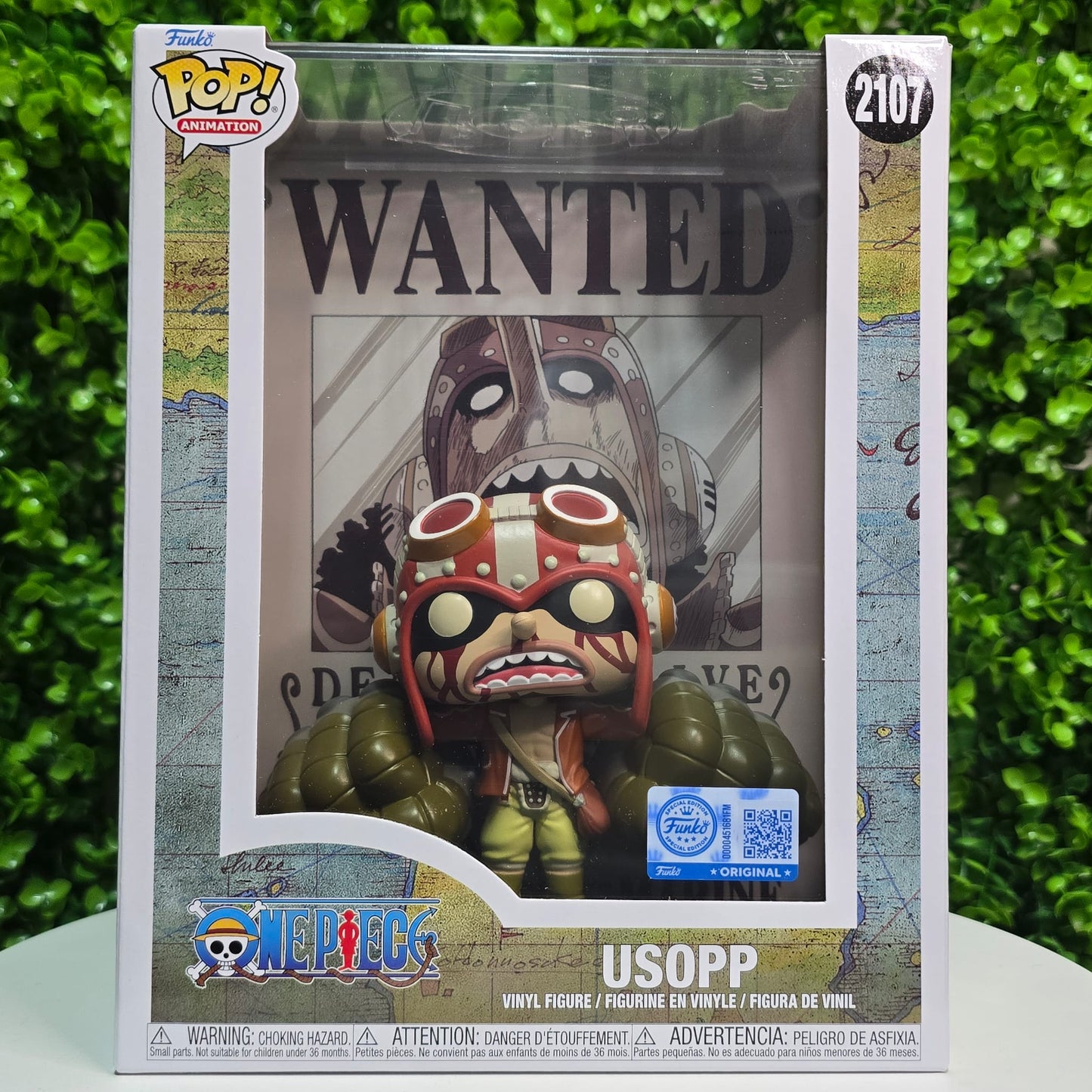 Usopp Wanted Poster - FUNKO/QR exc