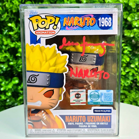 Naruto Uzumaki - 9500pcs - Signed By Maile Flanagan - JSA CERTIFIED
