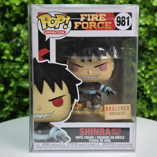 Shinra with fire w/Barcode - GLOW Boxlunch exc.