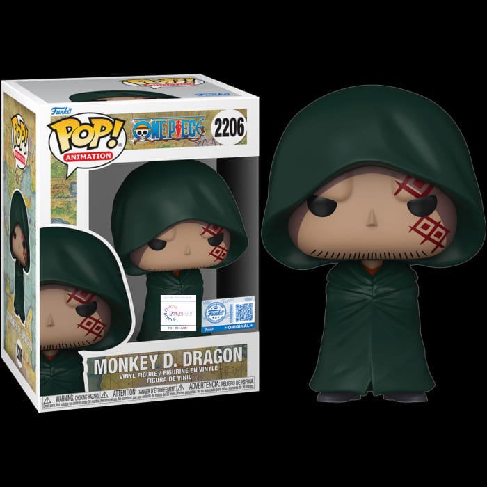 Monkey D. Dragon (NON-CHASE) #2206 - Chrono Toys PR Exc.