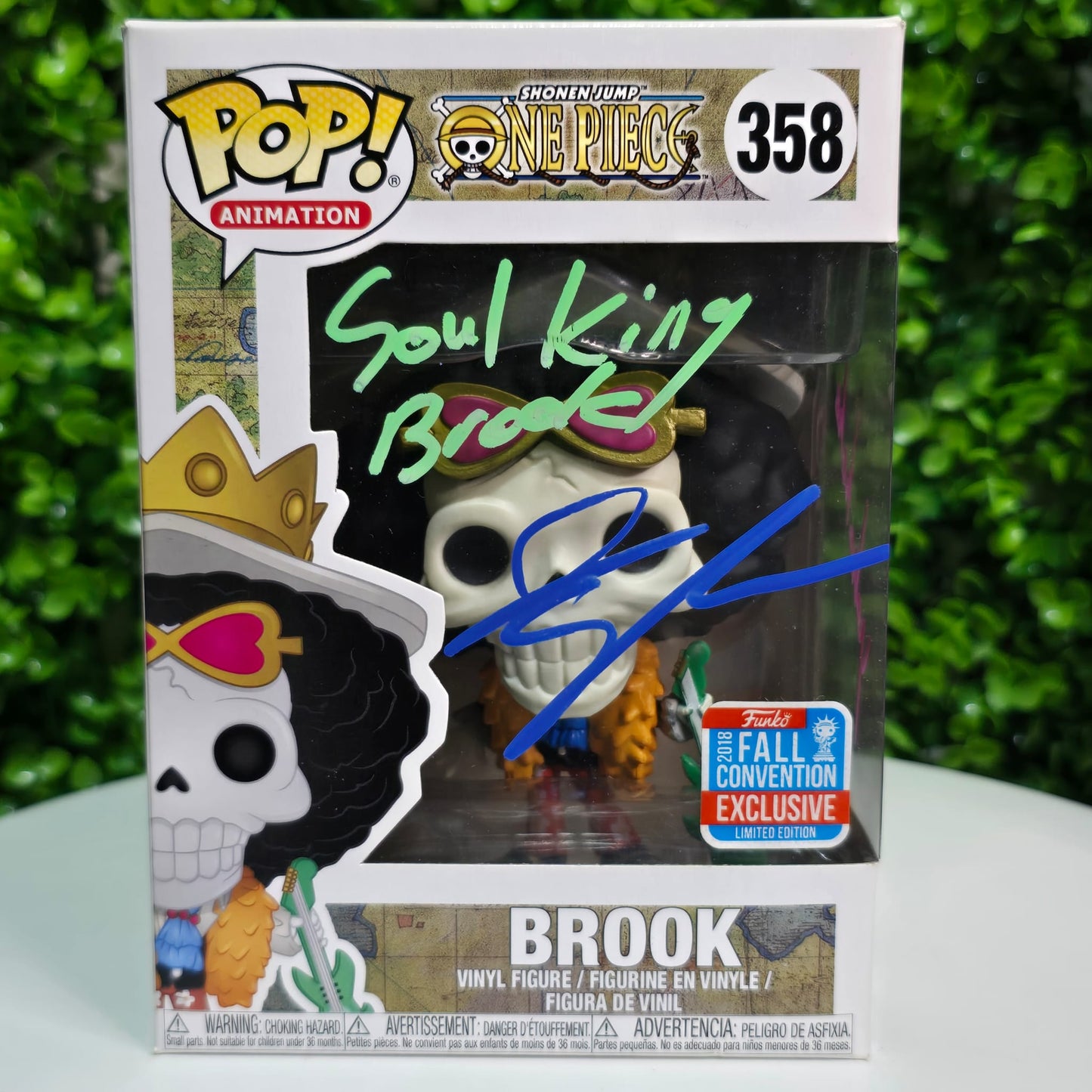 Brook #358 (W/BARCODE) - NYCC 2018 - SIGNED BY Ian Sinclair (w/ proof)