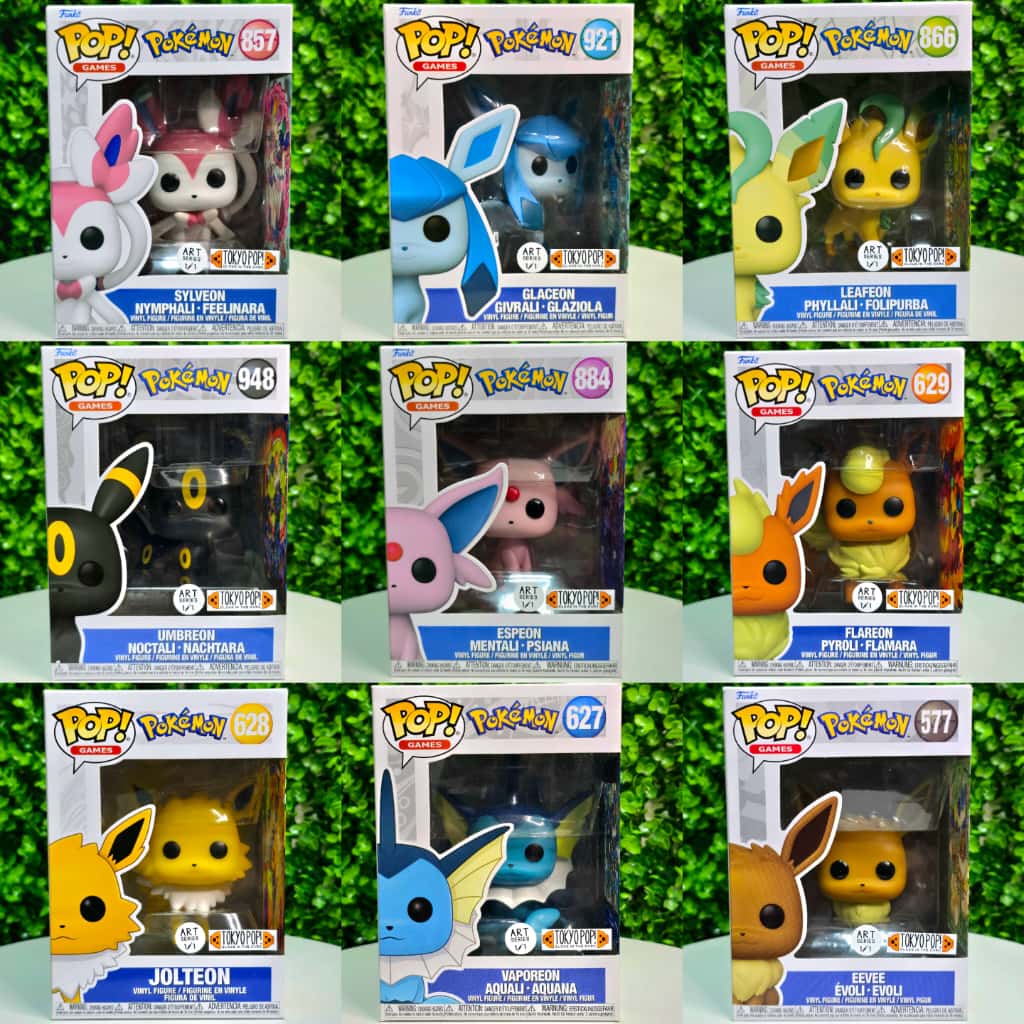 SET COMPLETO - EVOLUZIONI PRISMATICE Art Series - Tokyo Pop exc.