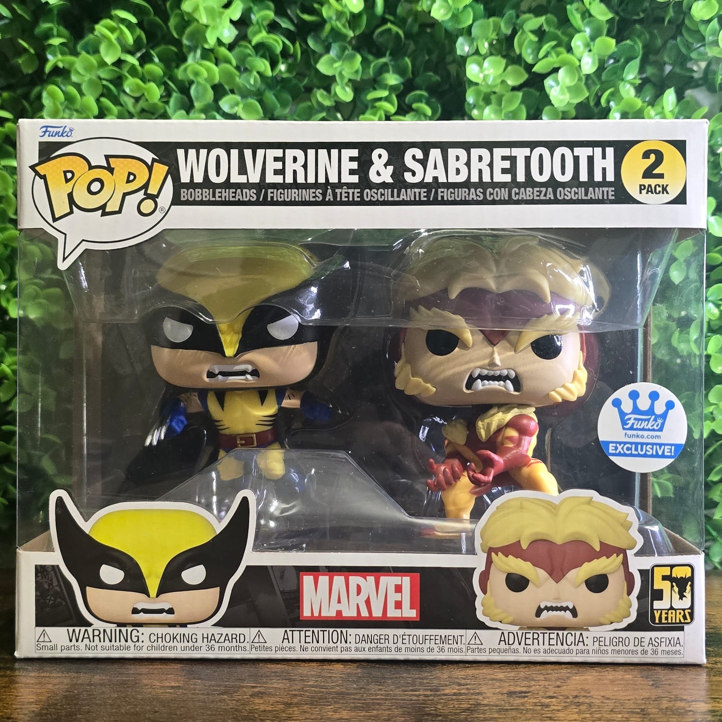 Wolverine & Sabretooth 2-PACK - Funko exc. - MARVEL