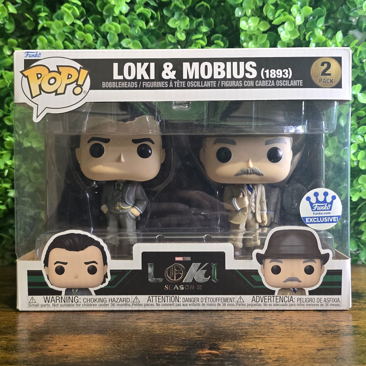 Loki & Mobius (1893) - Funko Exc. - MARVEL