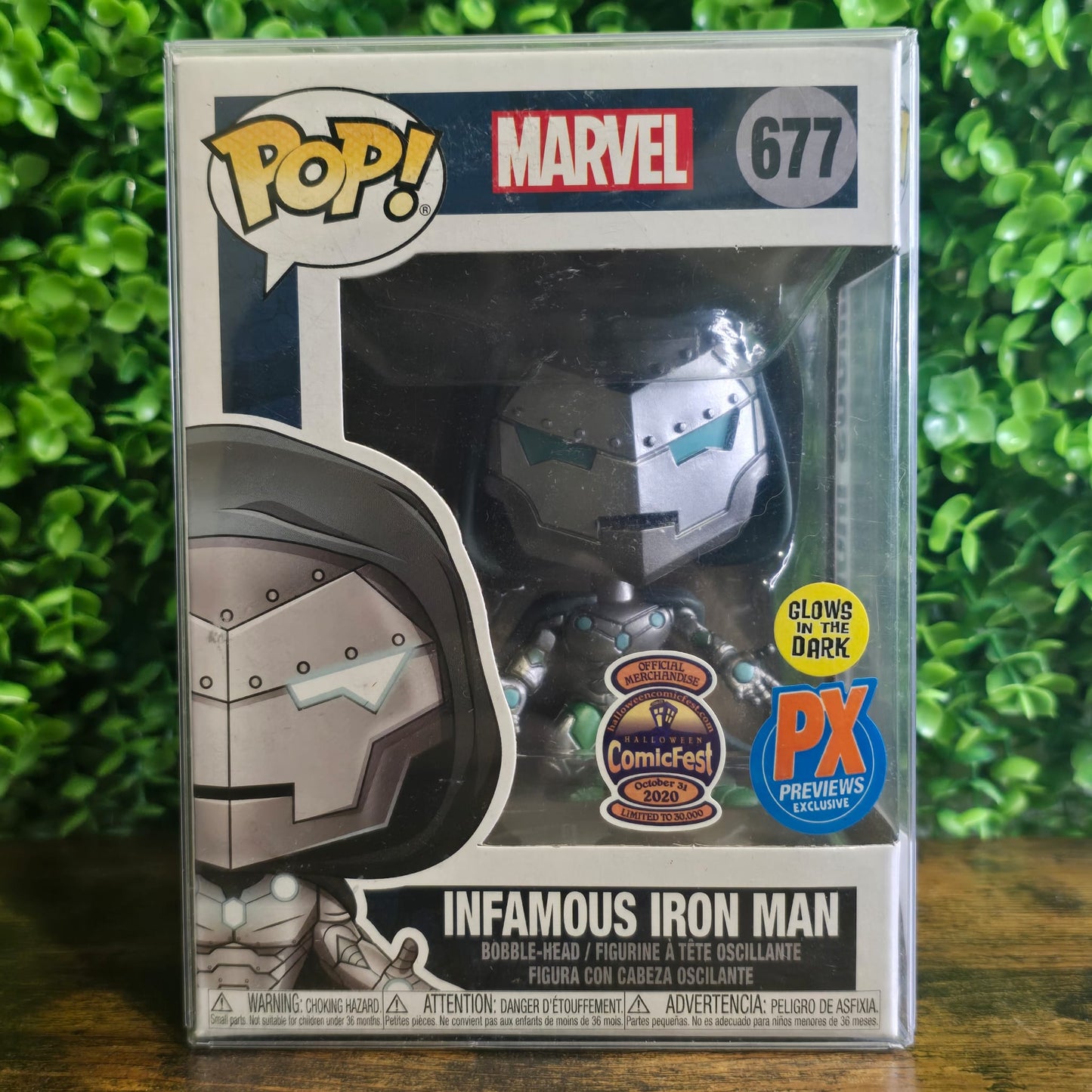 Infamous Iron man (GLOW) - 30k pcs exc. - MARVEL