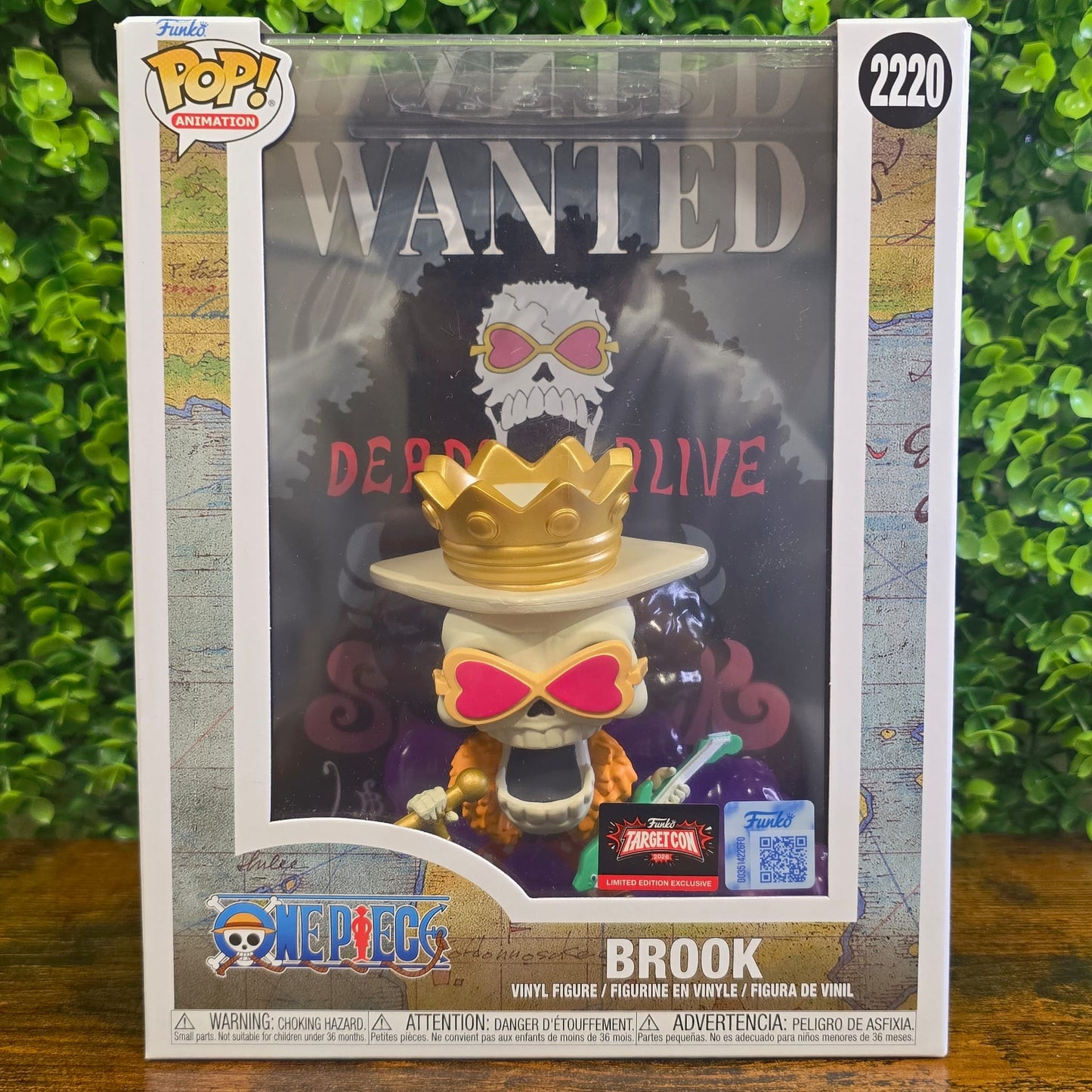 Brook Wanted Poster - TARGET CON EXC. - ONE PIECE