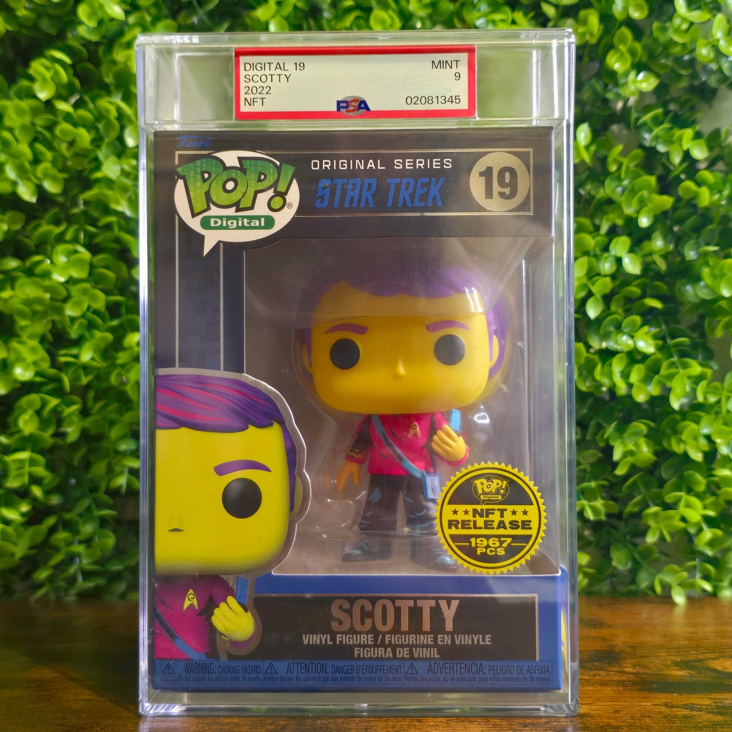 Scotty - NFT RELEASE 1967 pcs - PSA 9 - Star Trek