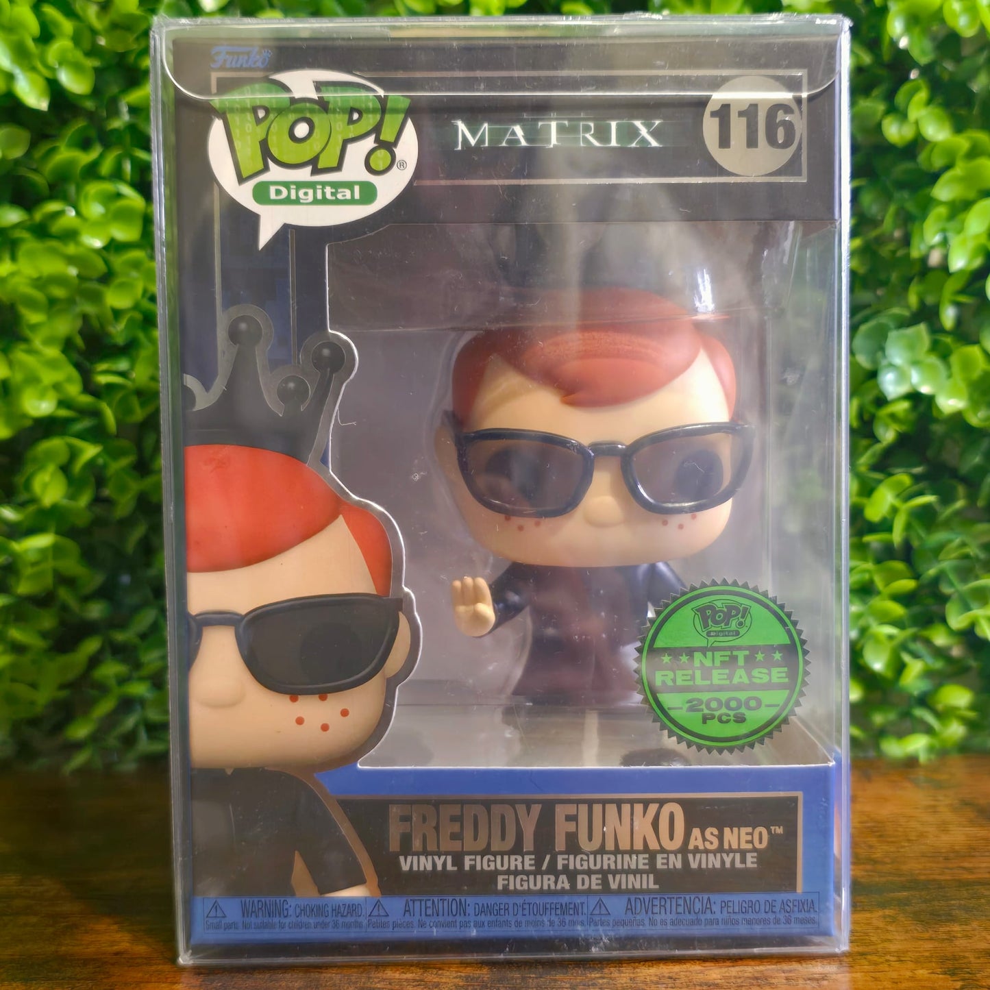 Freddy Funko as Neo - NFT RELEASE 2000pcs - Matrix