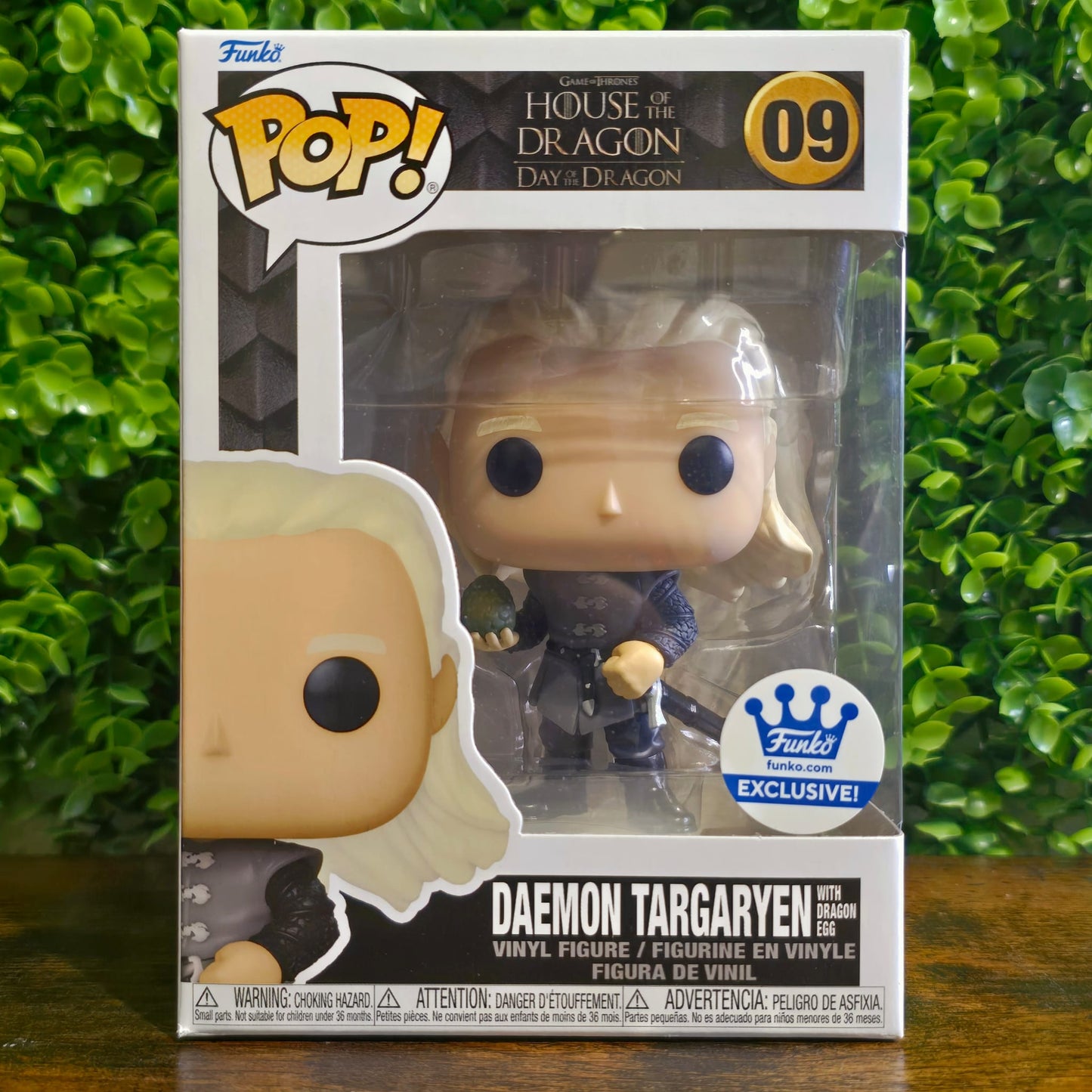Daemon Targaryen W/Dragon Egg - Funko exc. - HOUSE OF THE DRAGONS