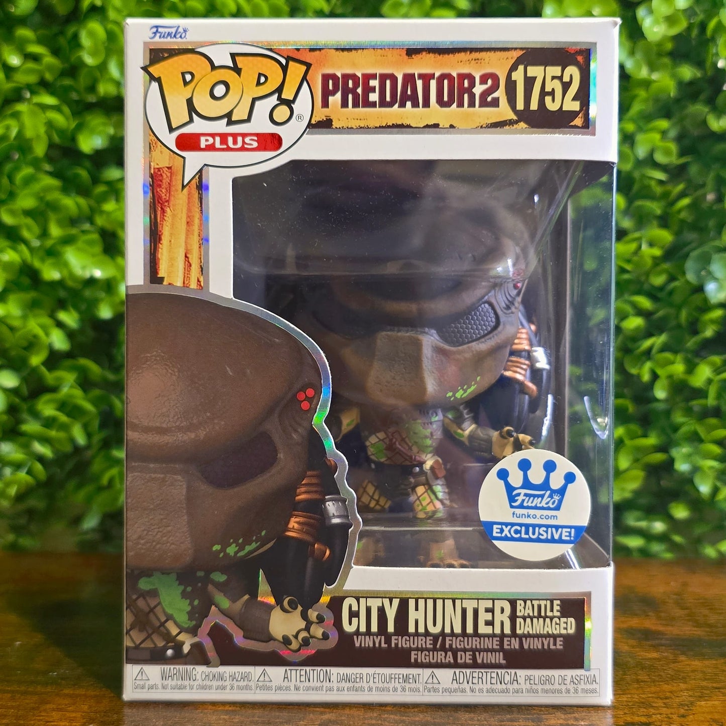 City Hunter (BATTLE DAMAGE) - Funko exc. - PREDATOR 2