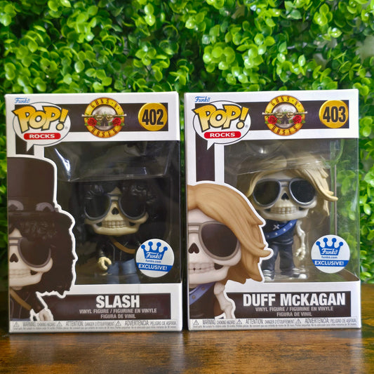 Slash + Duff McKAGAN - Funko exc. - Guns N Roses