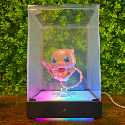 LED DISPLAY BOX per Funko pop! - Acrylic Lighting Display Case - 8 Lighting Modes