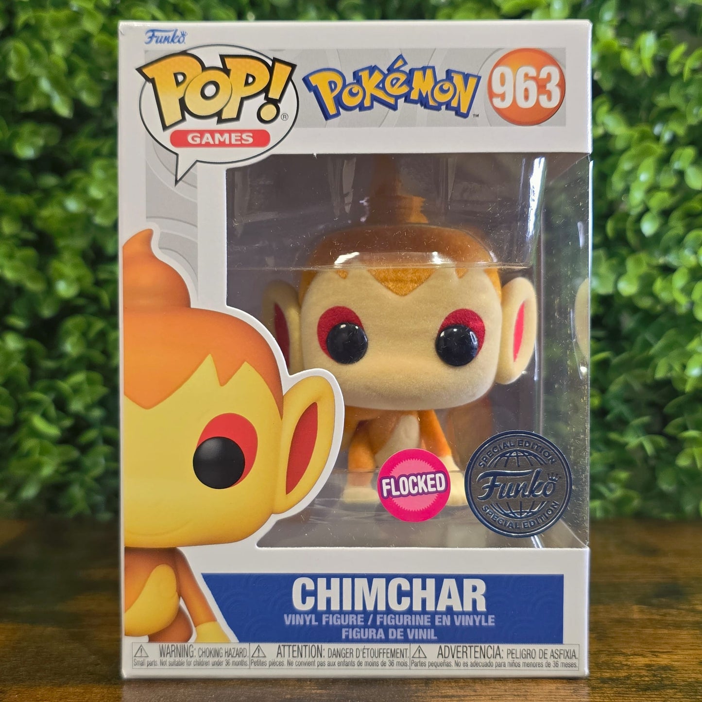 Chimchar (Flocked)- Funko exc. - POKEMON