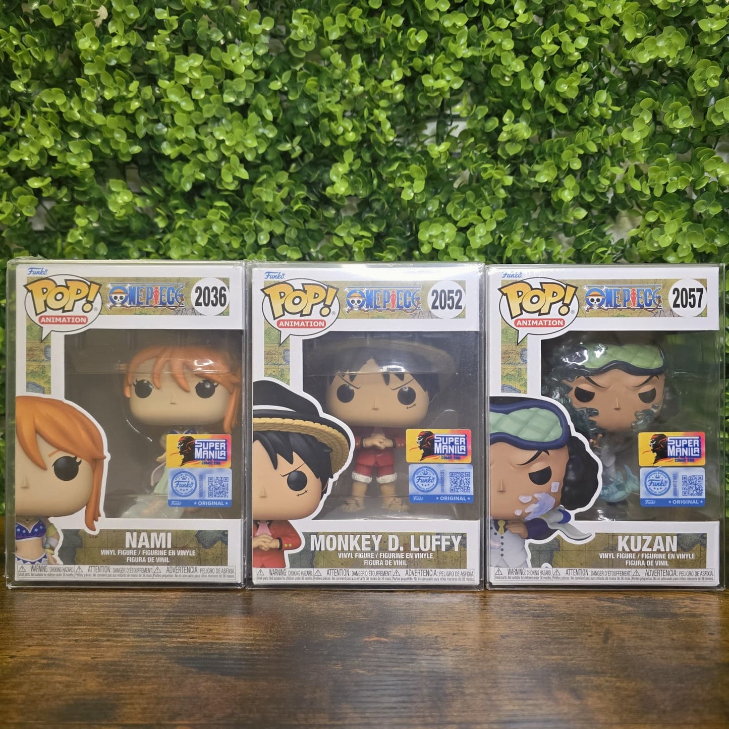 Nami + Luffy + Kuzan - MANILA Comic Con EXC. - ONE PIECE