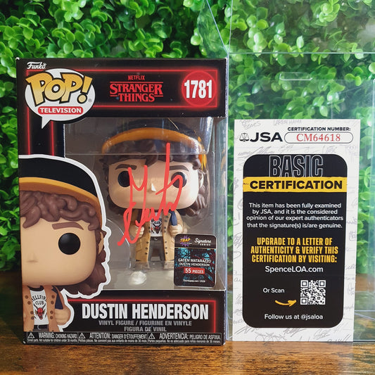 Dustin Henderson - SIGNED BY Gaten Matarazzo - LE 55pcs - STRANGER THINGS