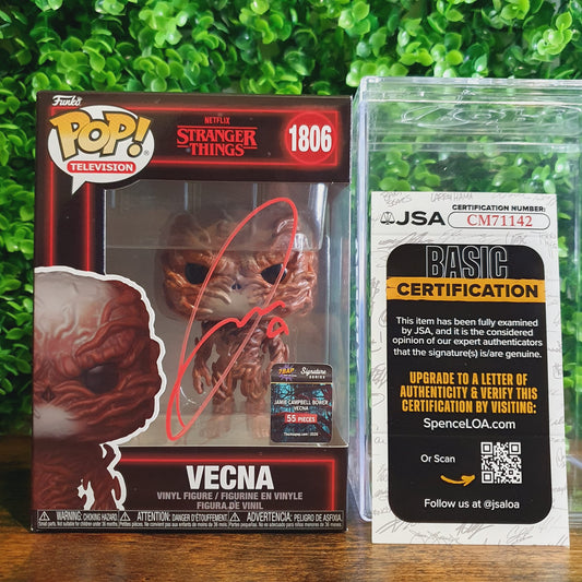 Vecna - SIGNED BY Jamie Campbell Bower  - LE 55pcs - STRANGER THINGS