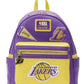 Los Angeles Lakers Patch Icons Mini Backpack - NBA - LOUNGEFLY