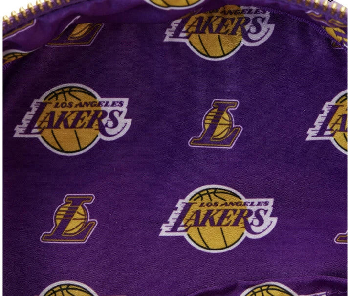 Los Angeles Lakers Patch Icons Mini Backpack - NBA - LOUNGEFLY