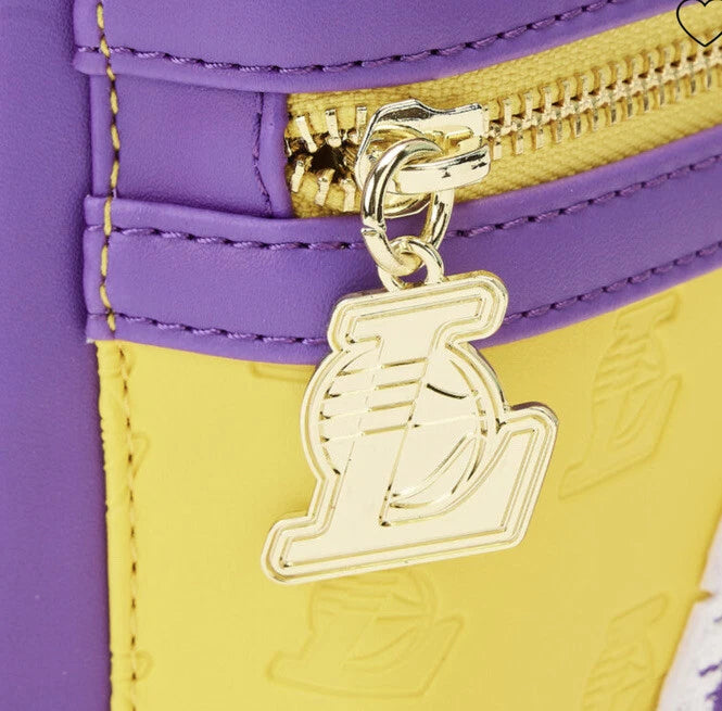 Los Angeles Lakers Patch Icons Mini Backpack - NBA - LOUNGEFLY