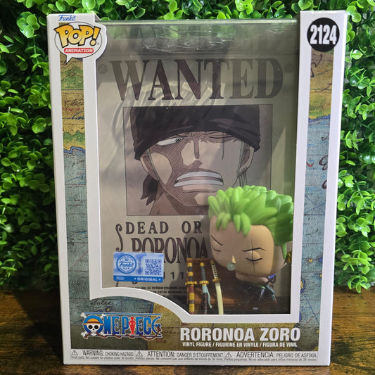 Zoro Wanted Poster - Funko exc. - ONE PIECE